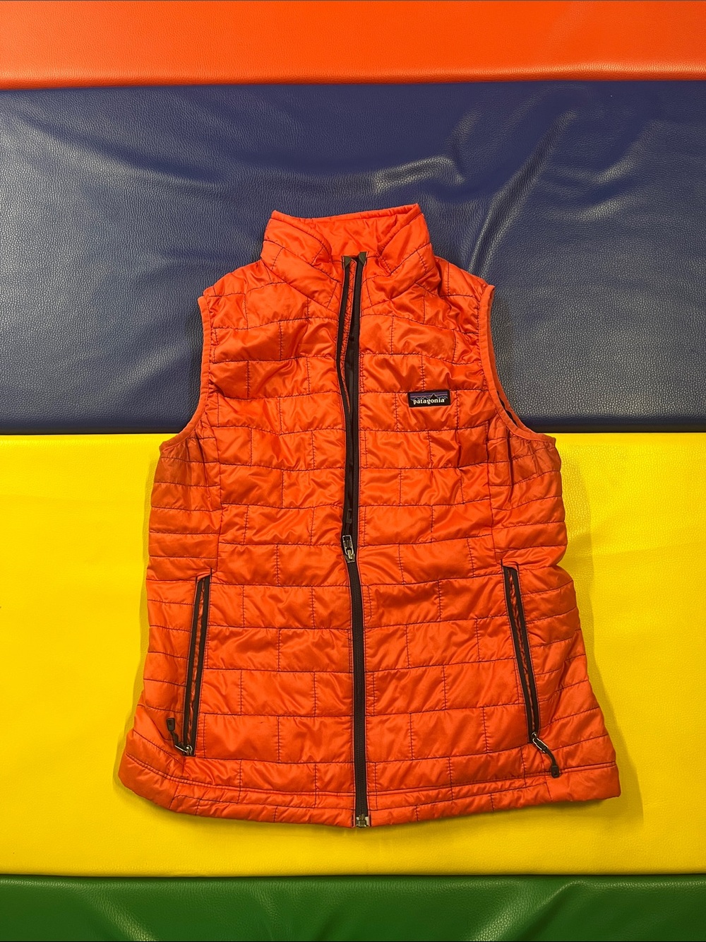 Patagonia womens red Quilted Puffer Vest medium